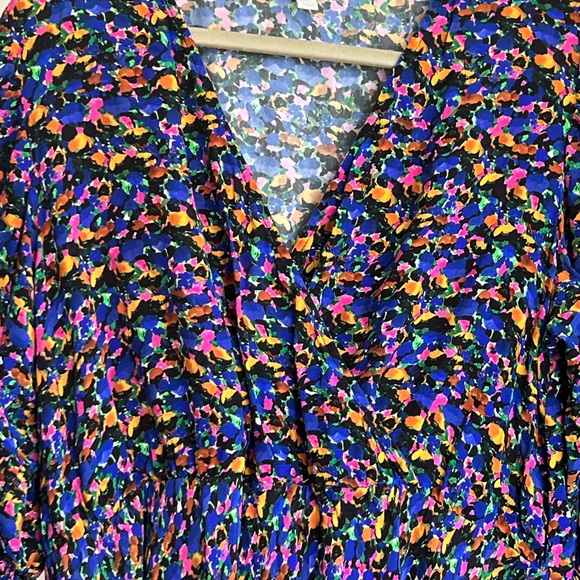 Marks and Spencer X GHOST Floral Midi Dress UK 20 - Picture 3 of 11